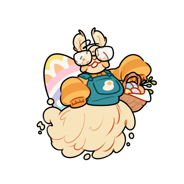 EASTER BUNNY SNAIL