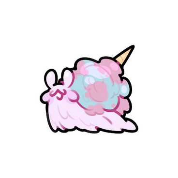 Cotton Candy Snail