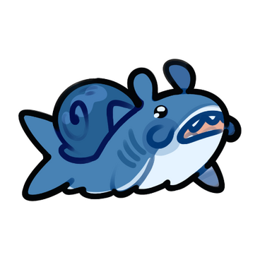 Blåhaj Snail